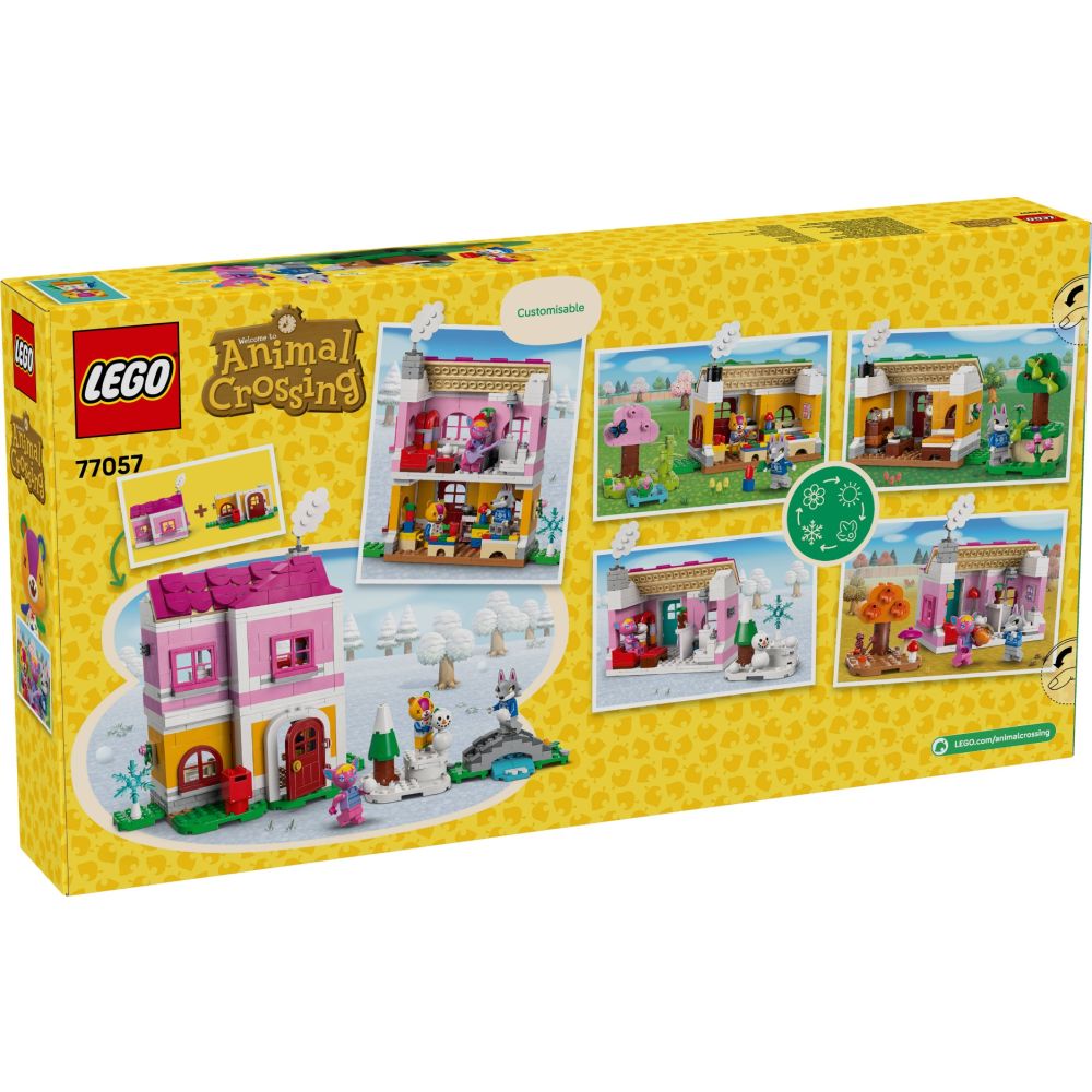 LEGO® Animal Crossing - Творчески къщи: Сезони на забавлението (77057)