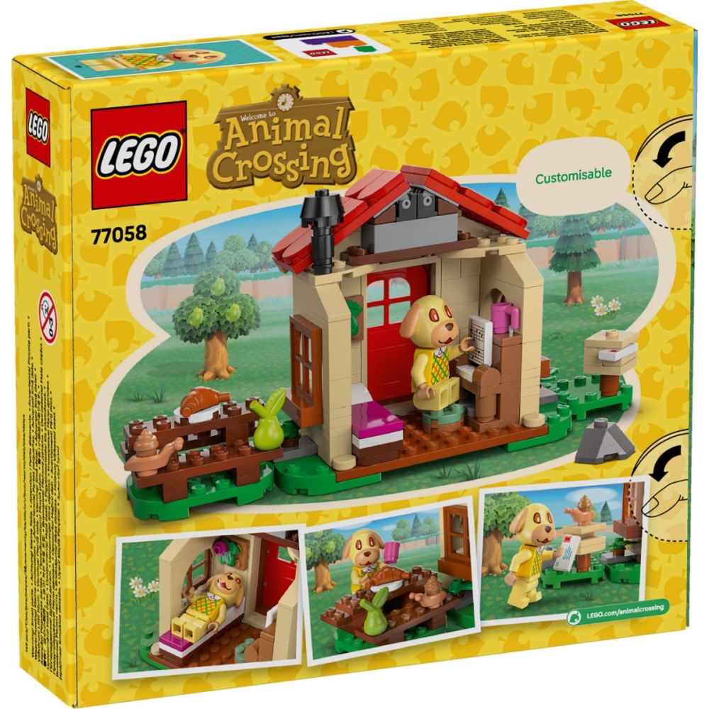 LEGO® Animal Crossing - Уютната къща на Goldie (77058)