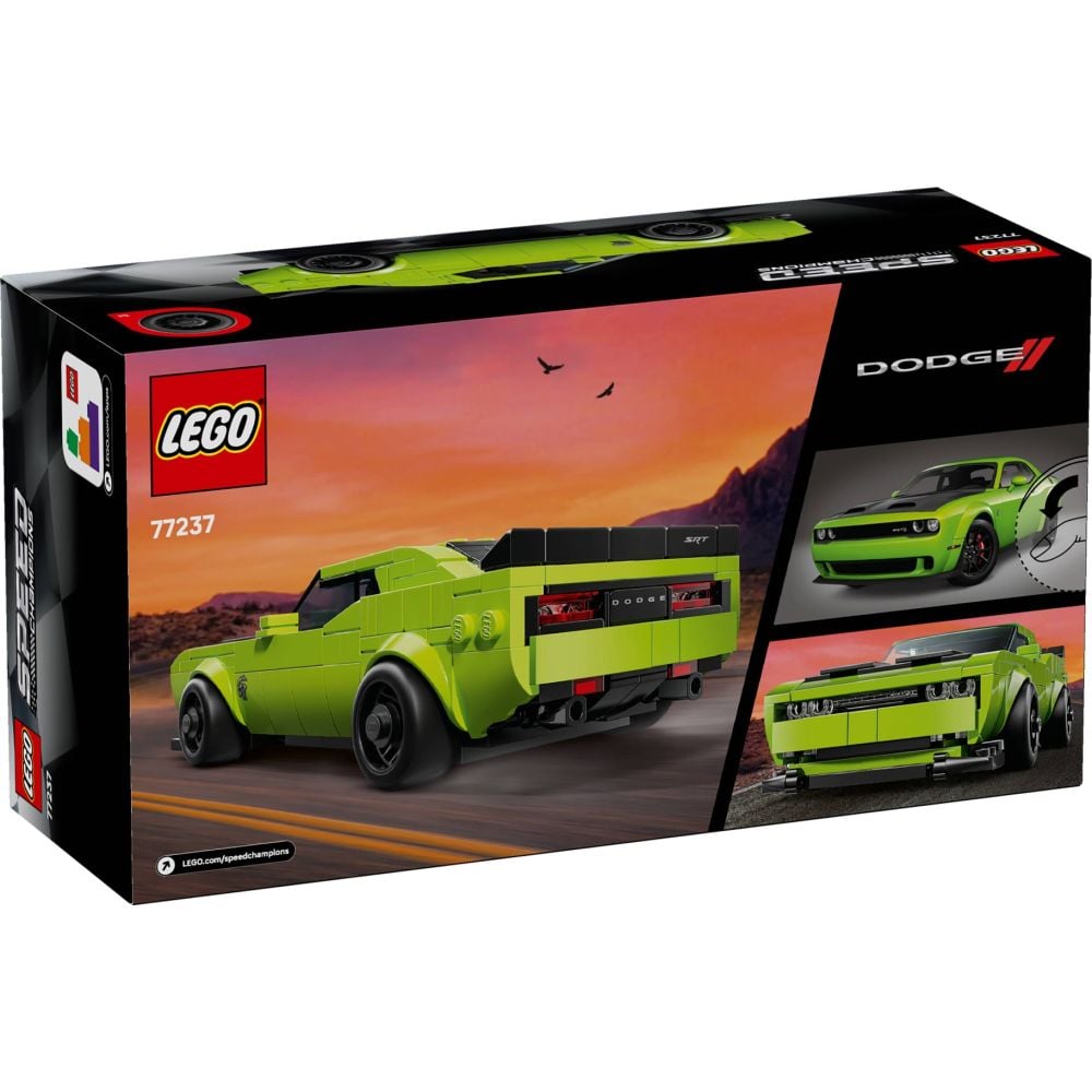 LEGO® Speed Champions - Спортна кола Dodge Challenger SRT Hellcat (77237)