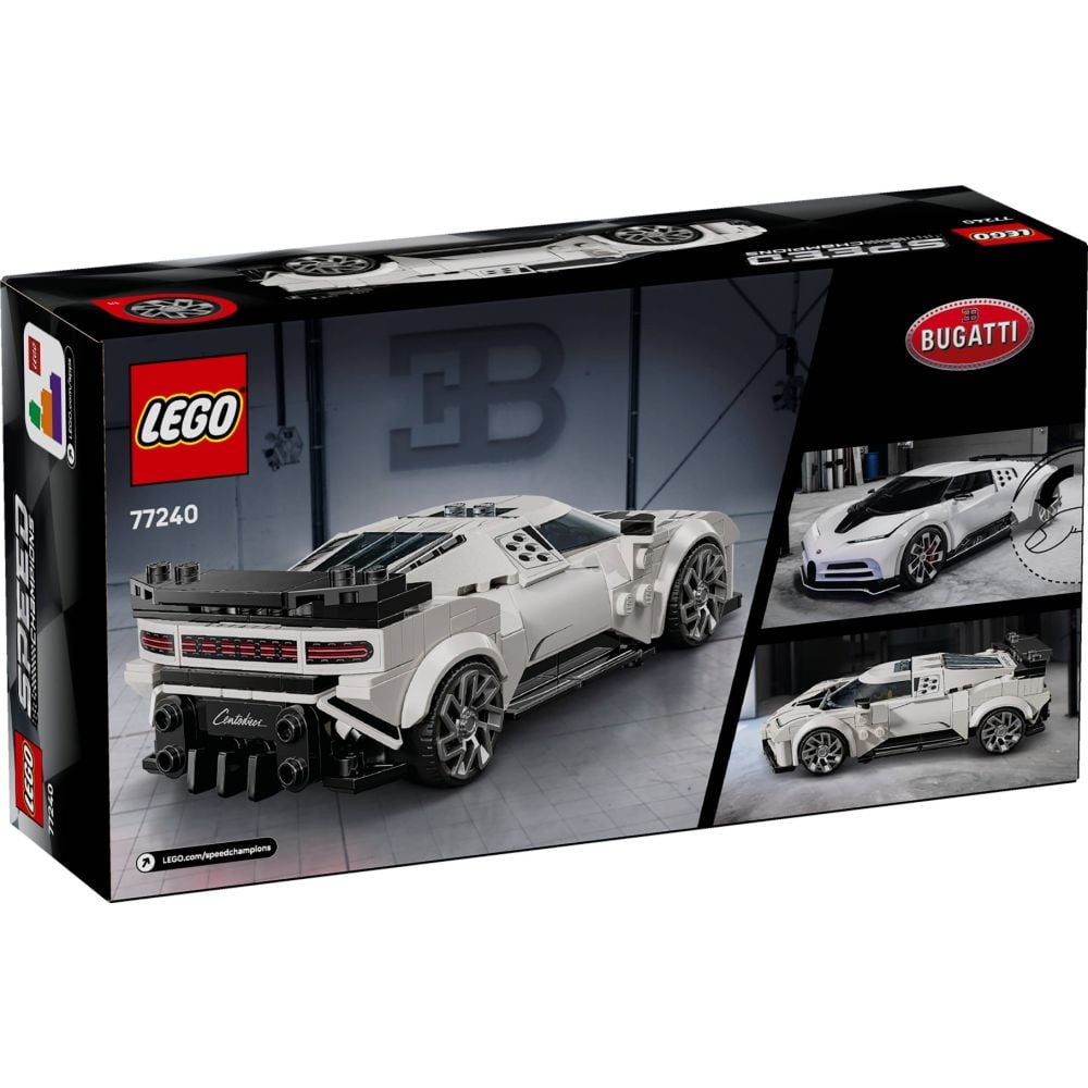 LEGO® Speed Champions - Хиперспортна кола Bugatti Centodieci (77240)