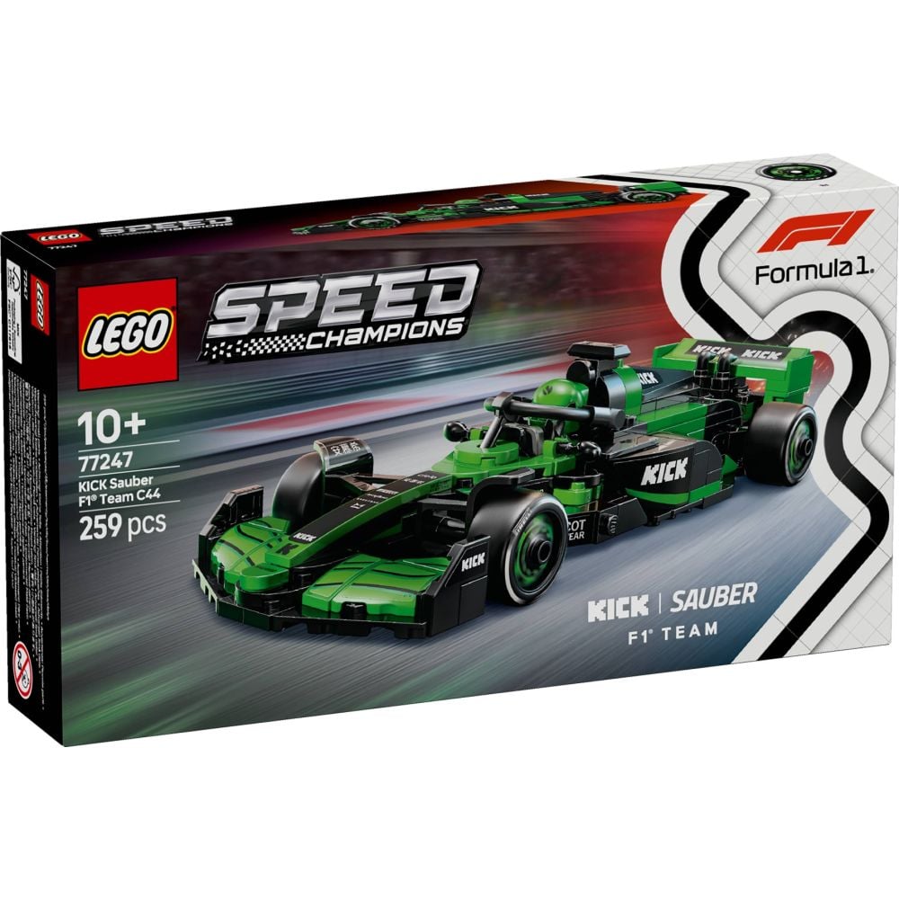 LEGO® Speed Champions - Болид KICK Sauber F1® Team C44 (77247)