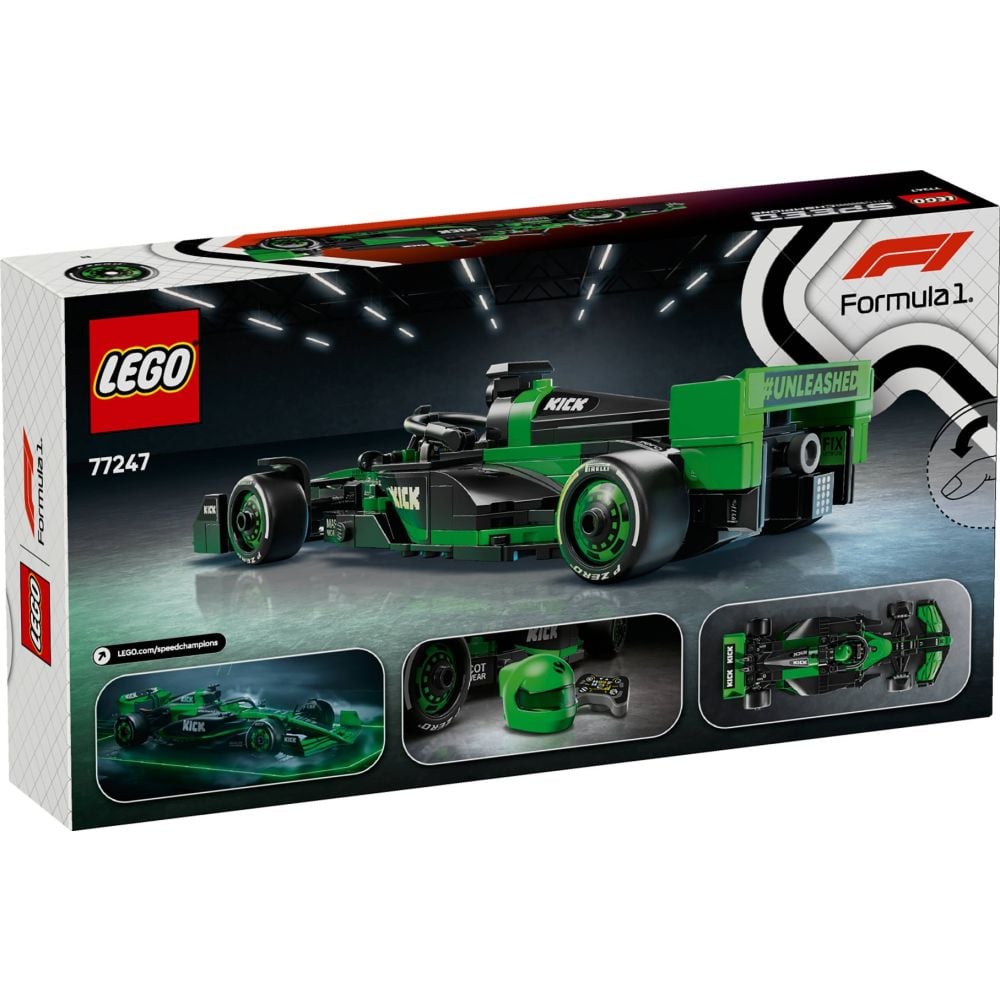 LEGO® Speed Champions - Болид KICK Sauber F1® Team C44 (77247)