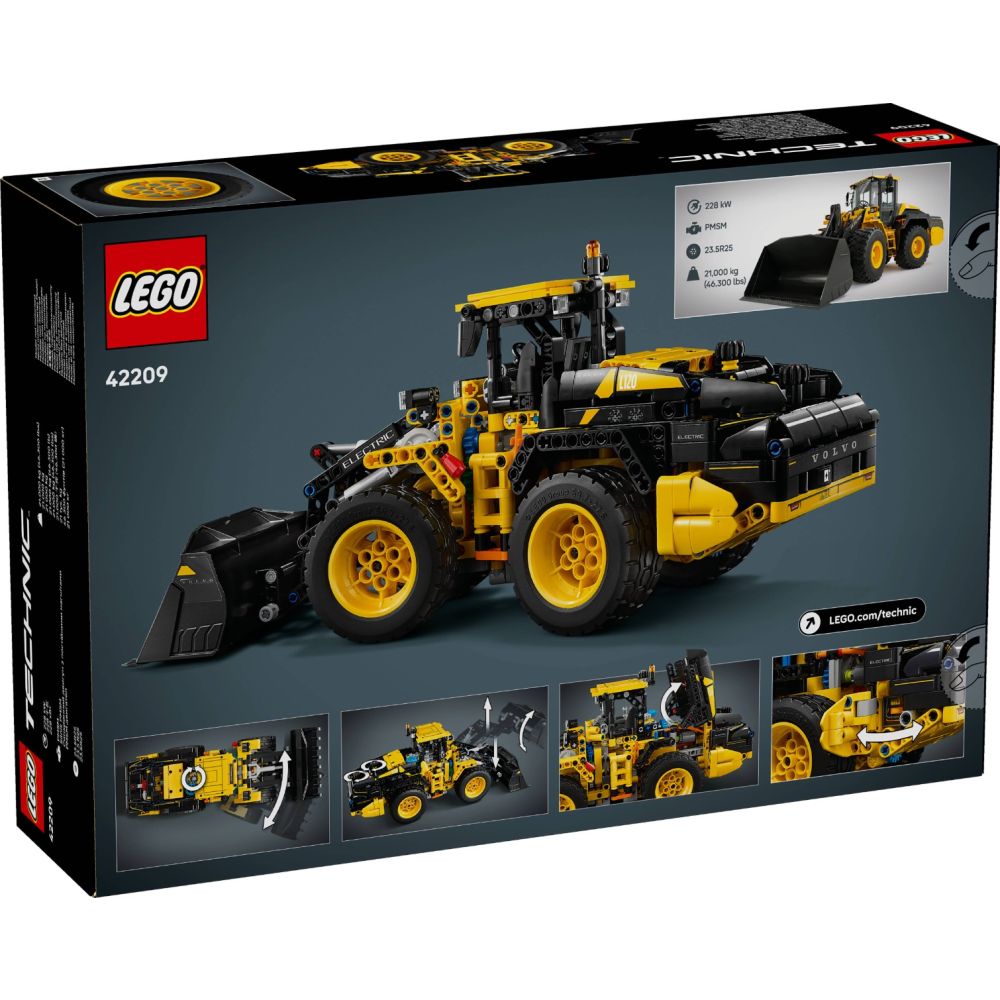 LEGO® Technic - Колесен товарач Volvo L120 Electric (42209)