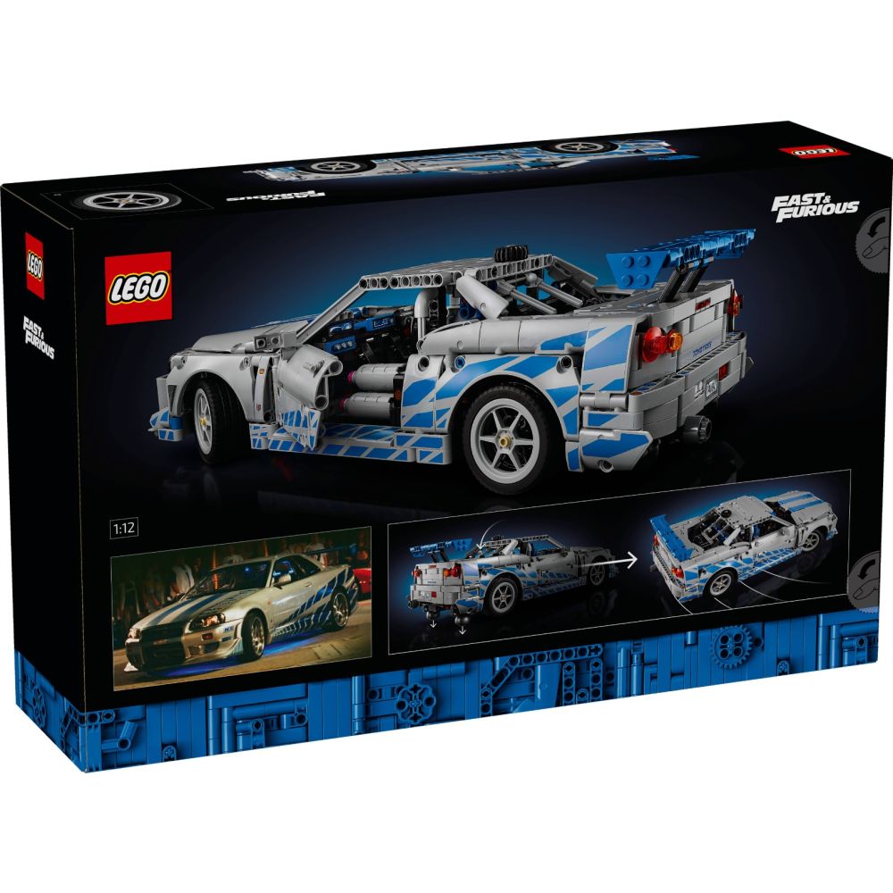 LEGO® Technic - „Бързи и яростни 2“: Кола Nissan Skyline GT-R (R34) (42210)