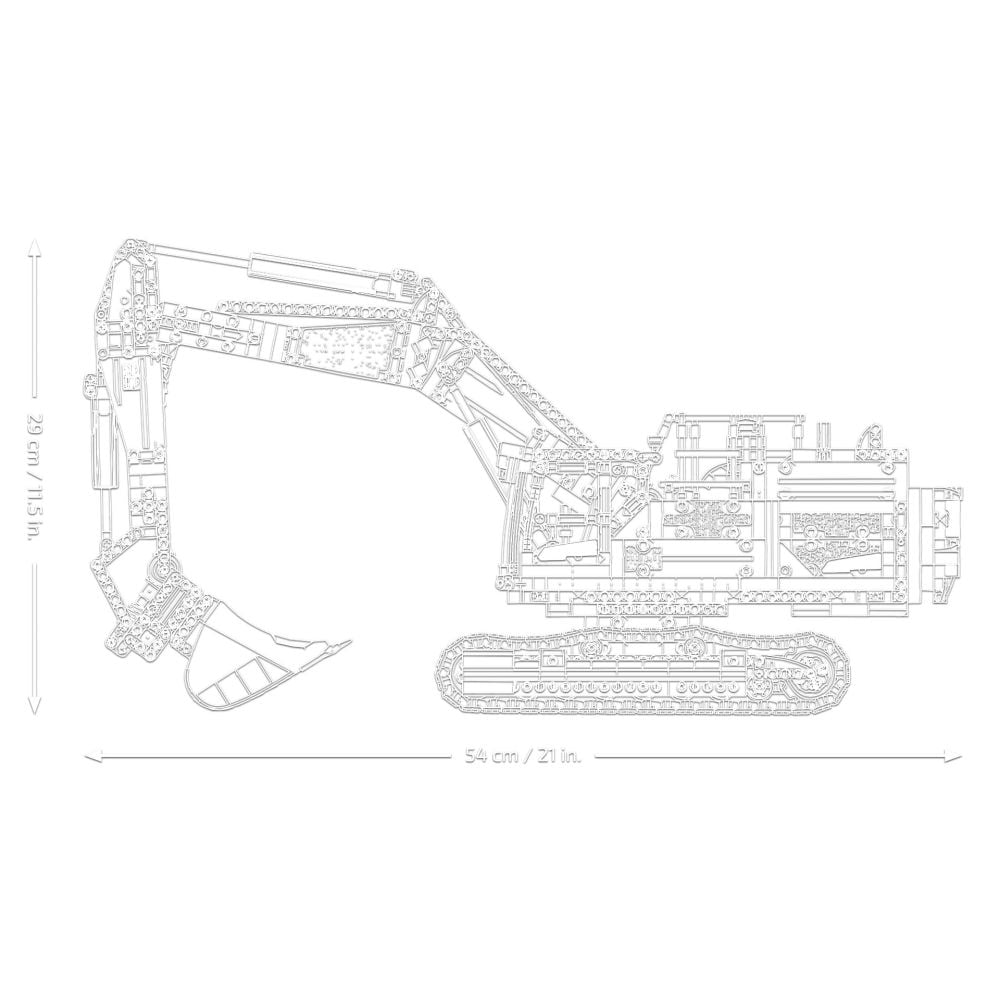 LEGO® Technic - Екскаватор Volvo EC500 Hybrid (42215)