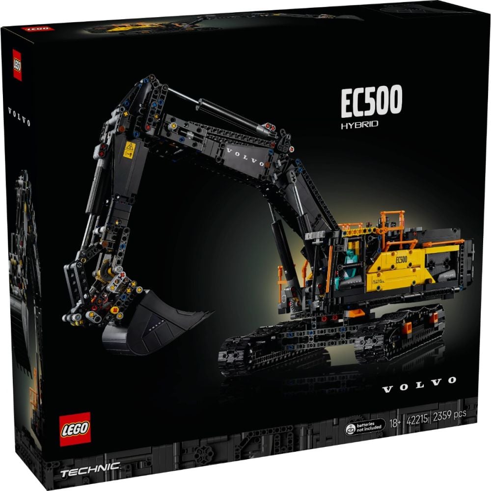 LEGO® Technic - Екскаватор Volvo EC500 Hybrid (42215)