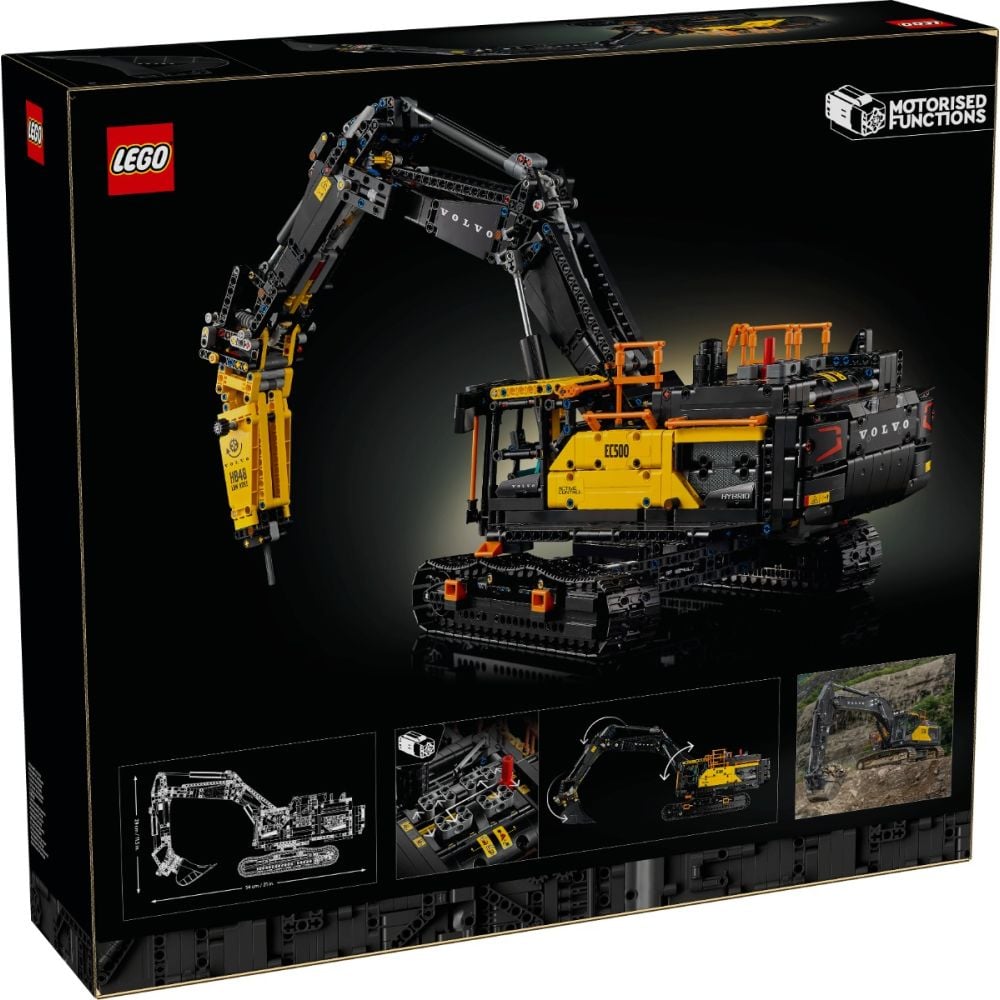 LEGO® Technic - Екскаватор Volvo EC500 Hybrid (42215)