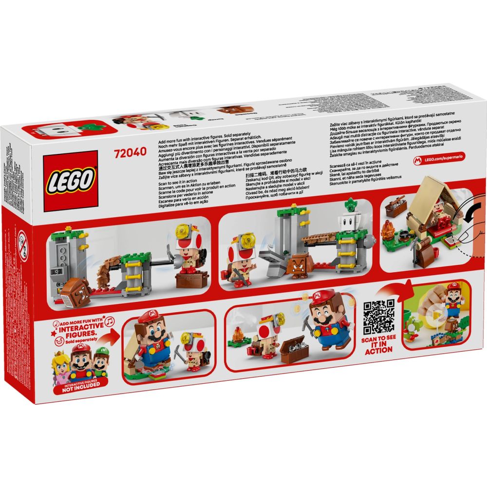 LEGO® Super Mario - Лагерът на Captain Toad Theme Super Mario (72040)