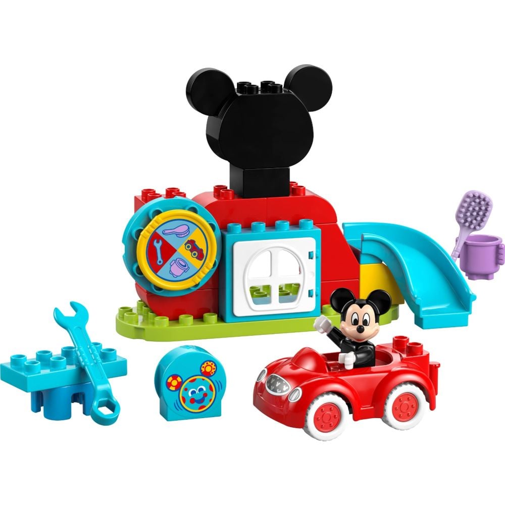 LEGO® DUPLO - Клубът и колата на Мики Маус (10454)