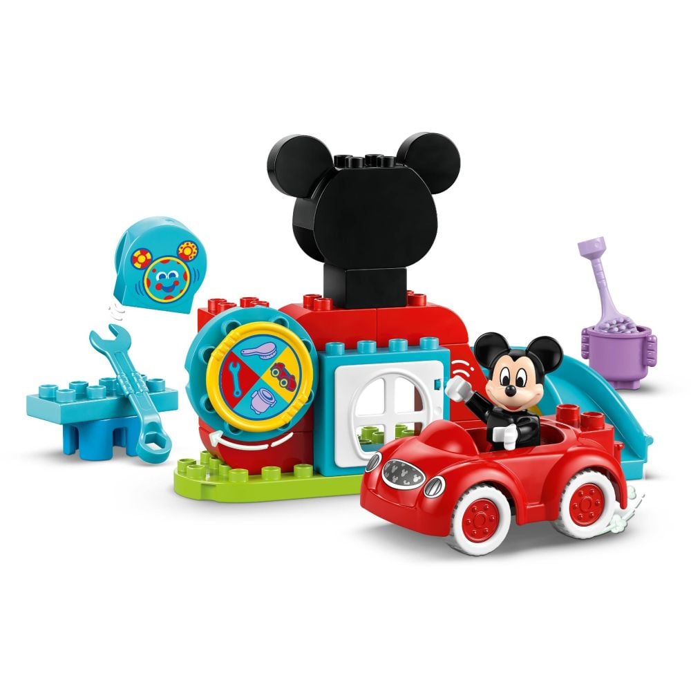 LEGO® DUPLO - Клубът и колата на Мики Маус (10454)