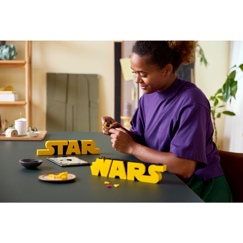LEGO® Star Wars - Лого на Star Wars™ от тухлички (75407)