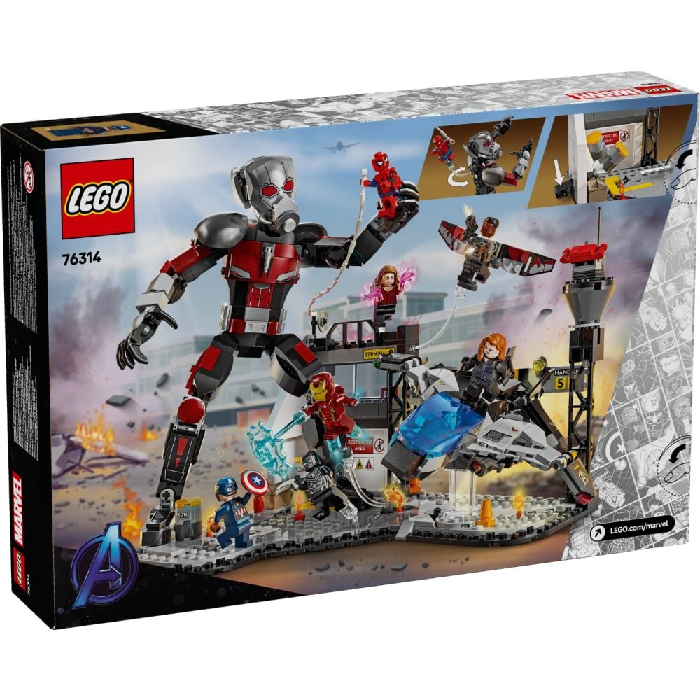 LEGO® Super Heroes - Екшън битка от Първият отмъстител: Войната на героите (76314)