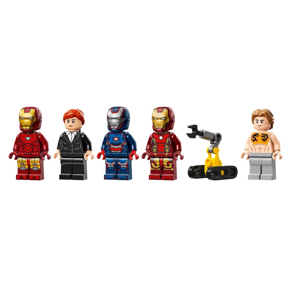 LEGO® Super Heroes - Лабораторията на Железния човек: Зала с брони (76315)