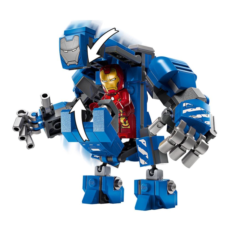 LEGO® Super Heroes - Лабораторията на Железния човек: Зала с брони (76315)