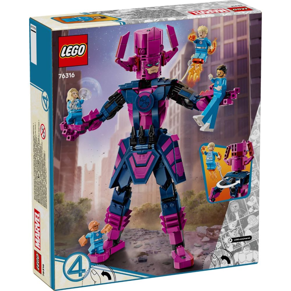 LEGO® Super Heroes - Фантастичната четворка срещу Галактус - фигура за конструиране (76316)