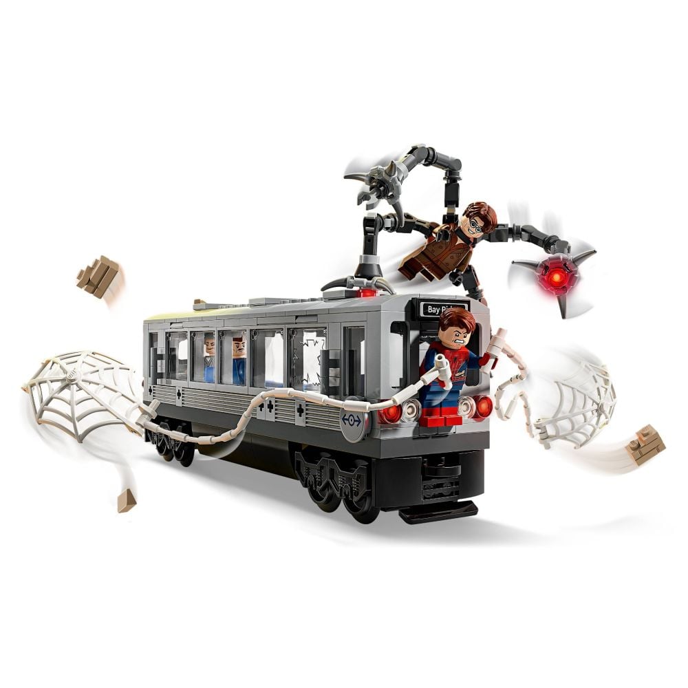 LEGO® Super Heroes - Спайдърмен срещу Док Ок: сцена в метрото (76321)