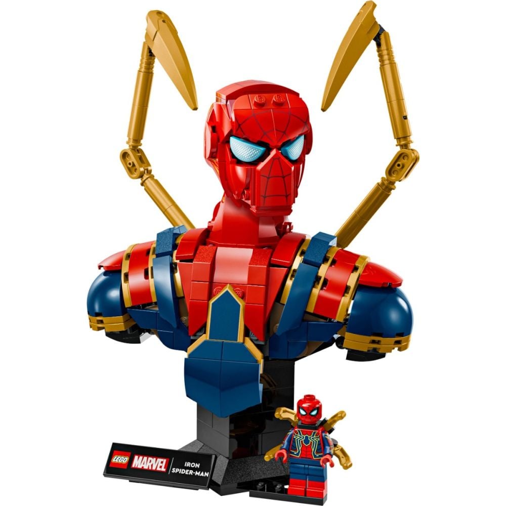 LEGO® Super Heroes - Бюст на Железния Спайдърмен (76326)