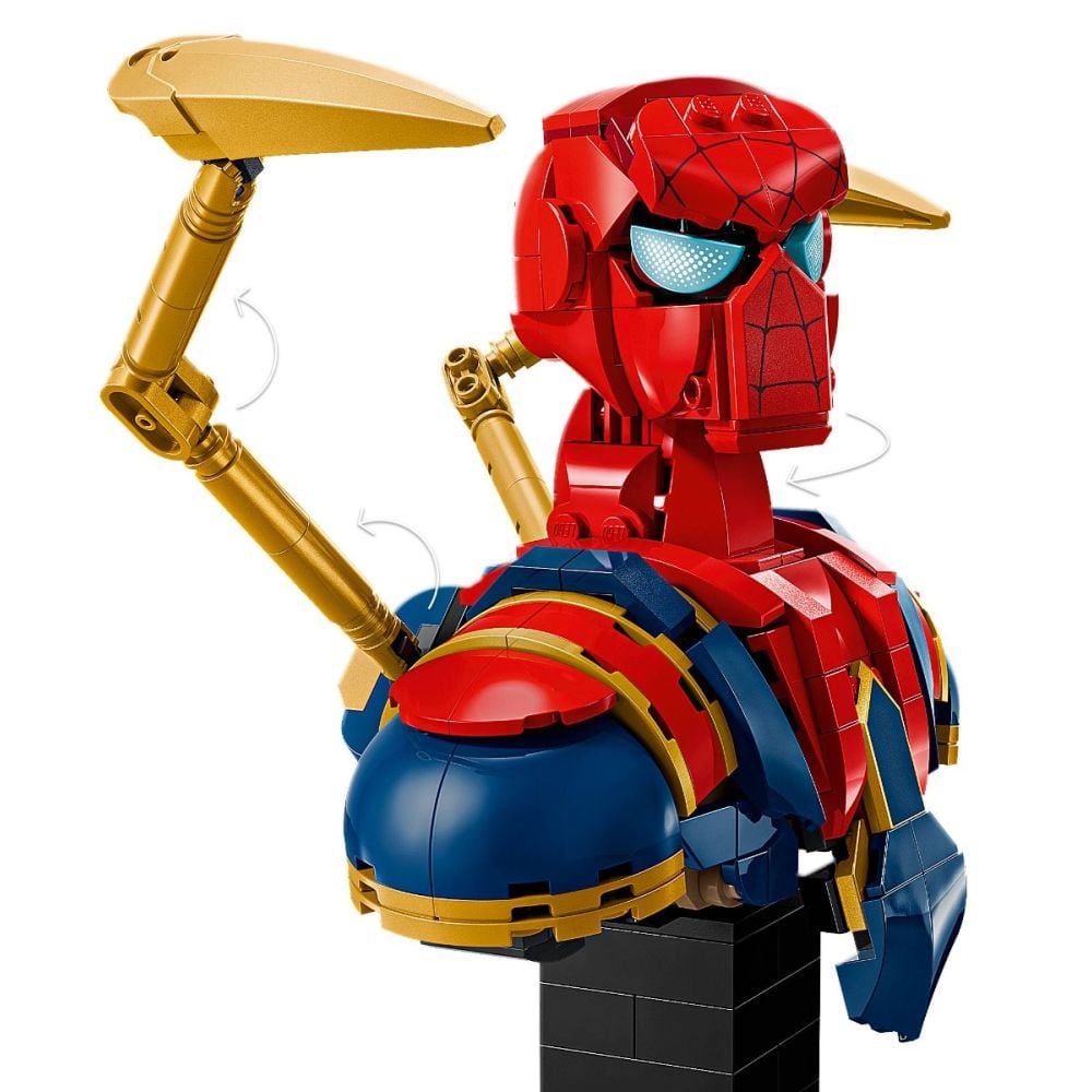 LEGO® Super Heroes - Бюст на Железния Спайдърмен (76326)
