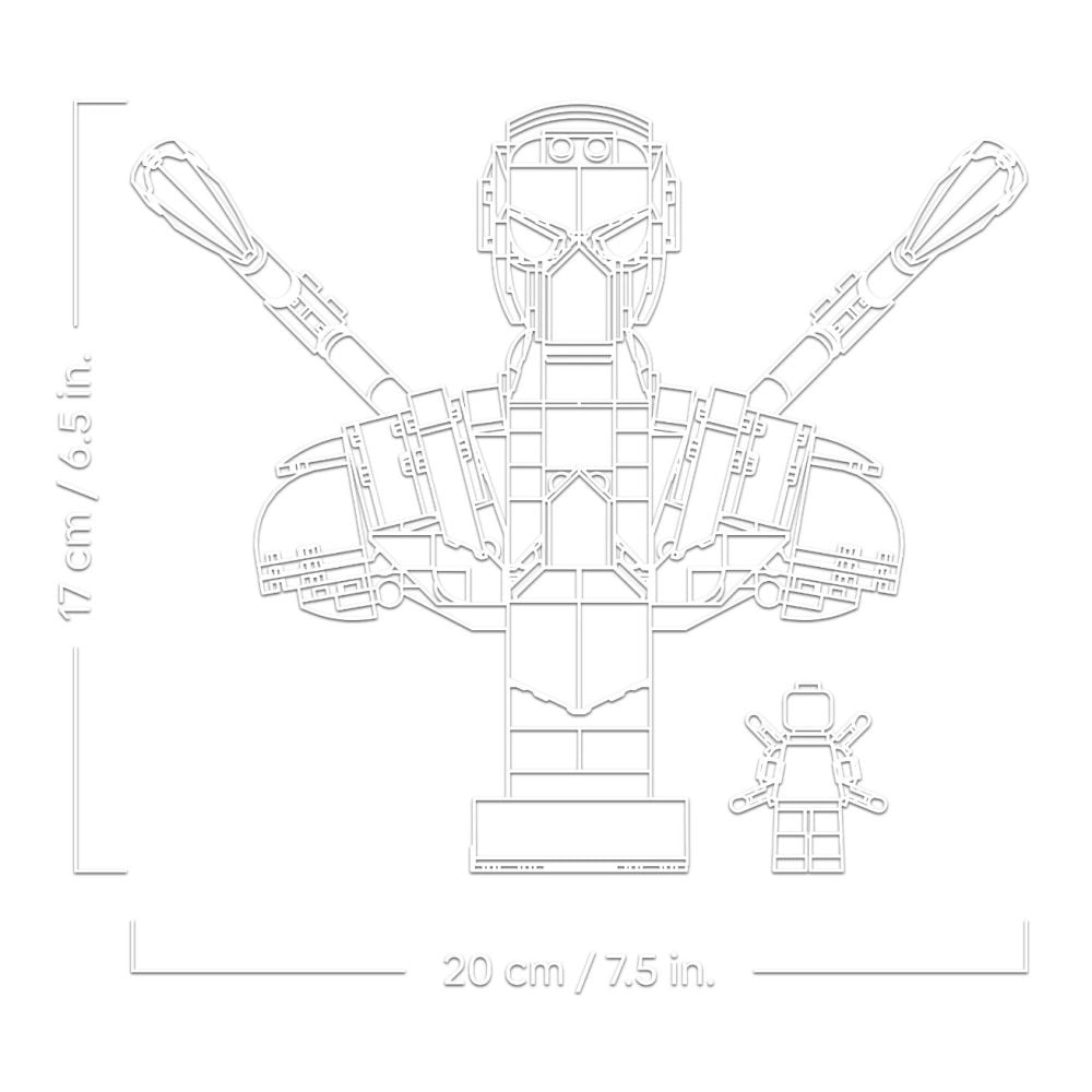 LEGO® Super Heroes - Бюст на Железния Спайдърмен (76326)