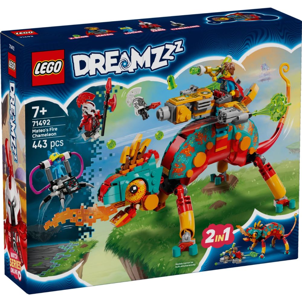 LEGO® Dreamzzz - Огненият хамелеон на Матео (71492)