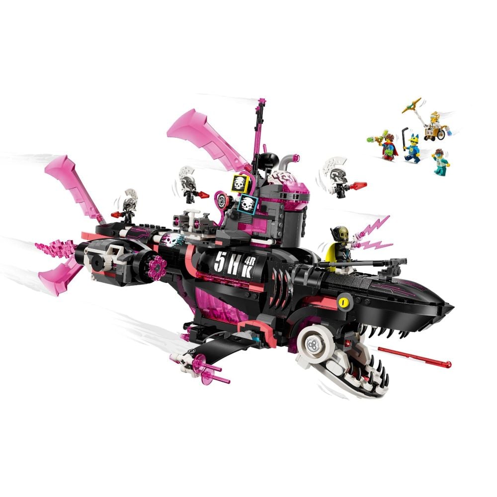 LEGO® Dreamzzz - Подводница на кошмарните акули (71500)
