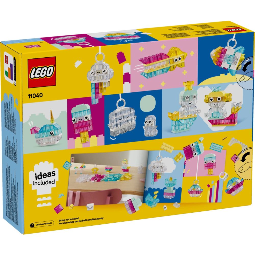 LEGO® Classic - Магическа прозрачна кутия (11040)