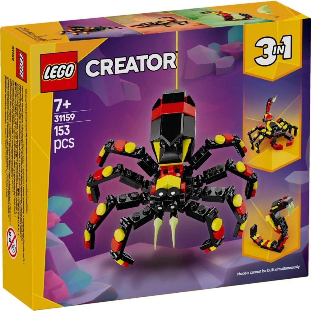 LEGO® Creator - Диви животни: изненадващ паяк (31159)