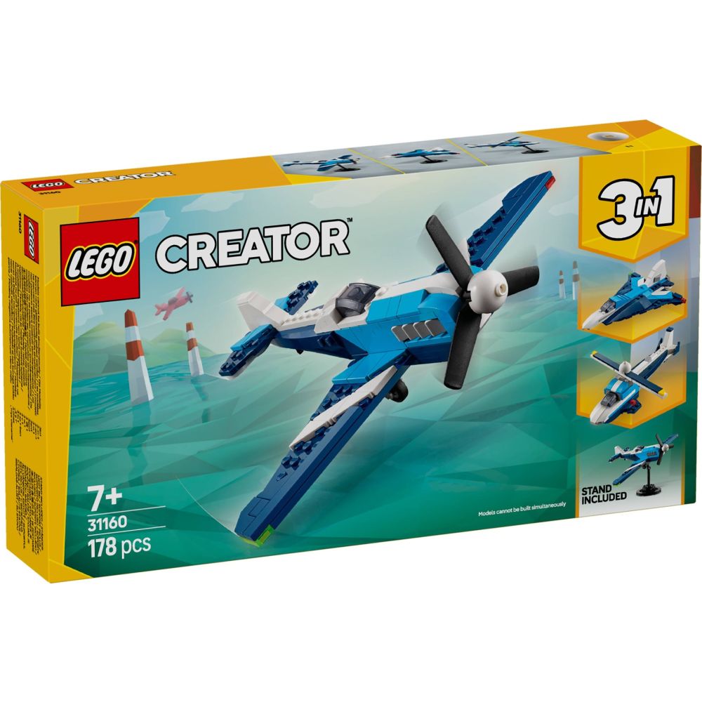 LEGO® Creator - Летателни средства: състезателен самолет (31160)