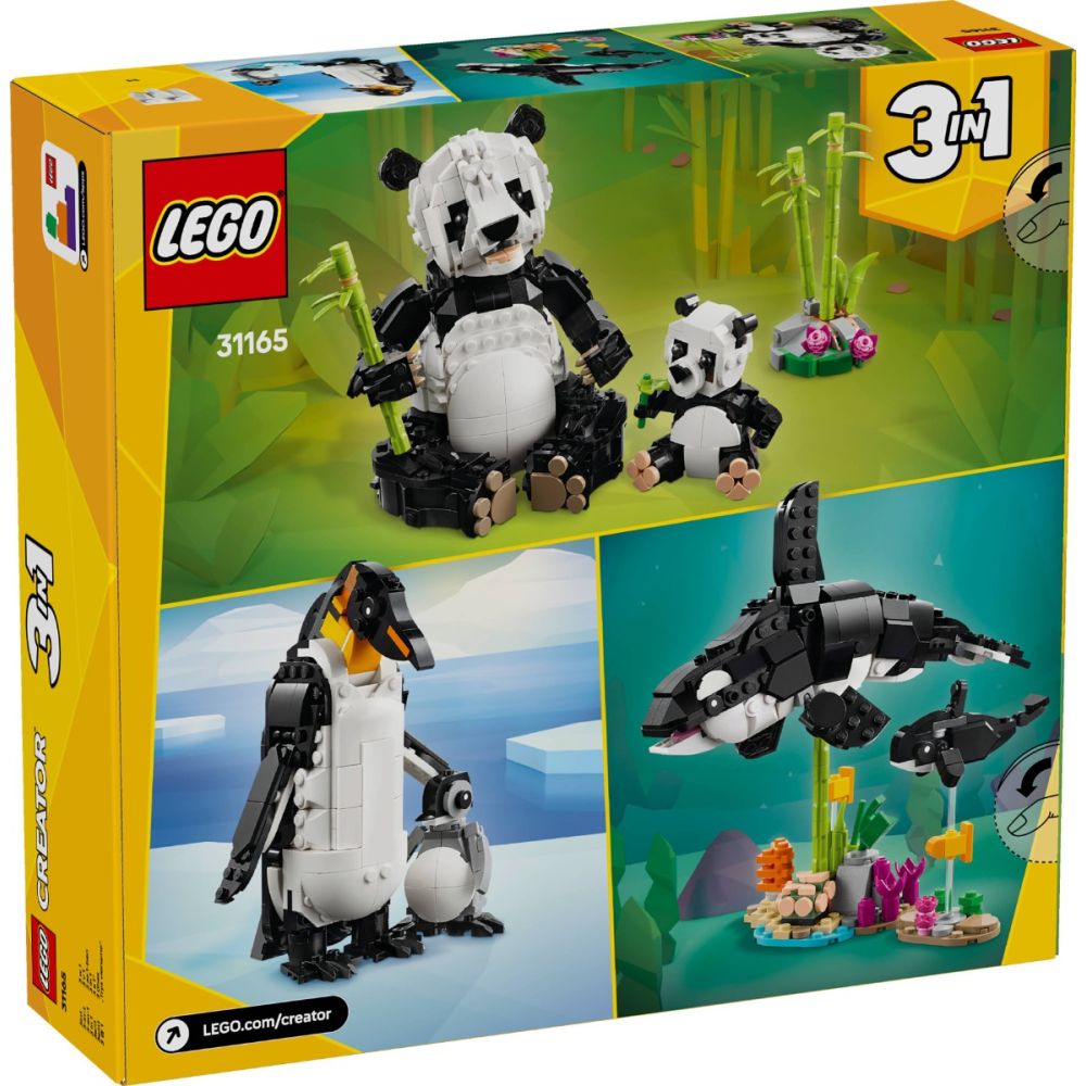 LEGO® Creator - Диви животни: семейство панди (31165)
