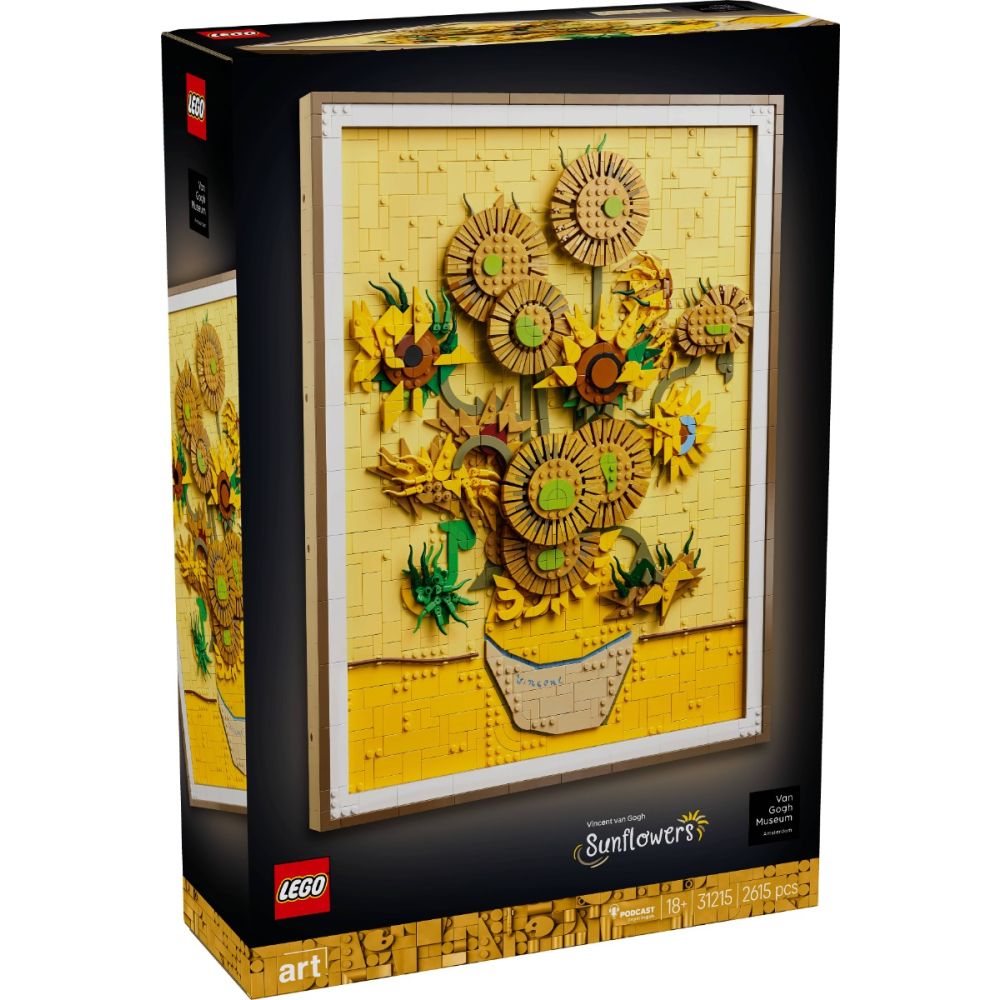 LEGO® Art - Vincent Van Gogh - Слънчогледи (31215)
