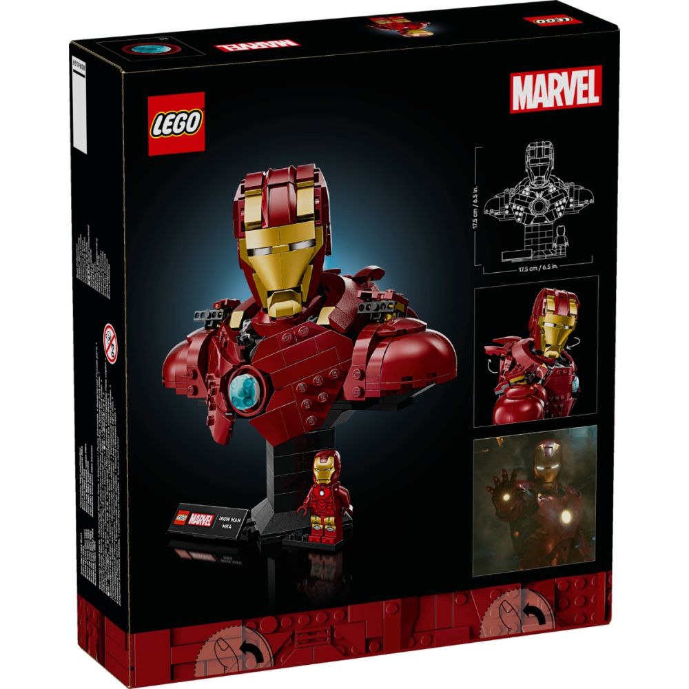 LEGO® Super Heroes - Бюст на Железния човек MK4 (76327)