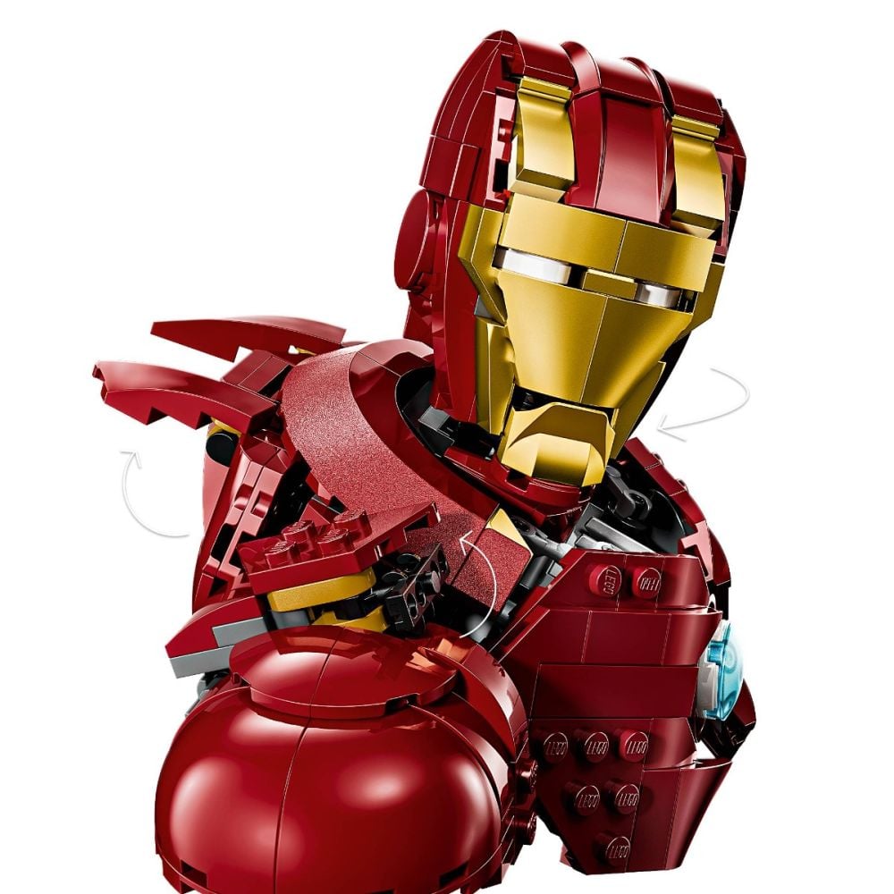 LEGO® Super Heroes - Бюст на Железния човек MK4 (76327)