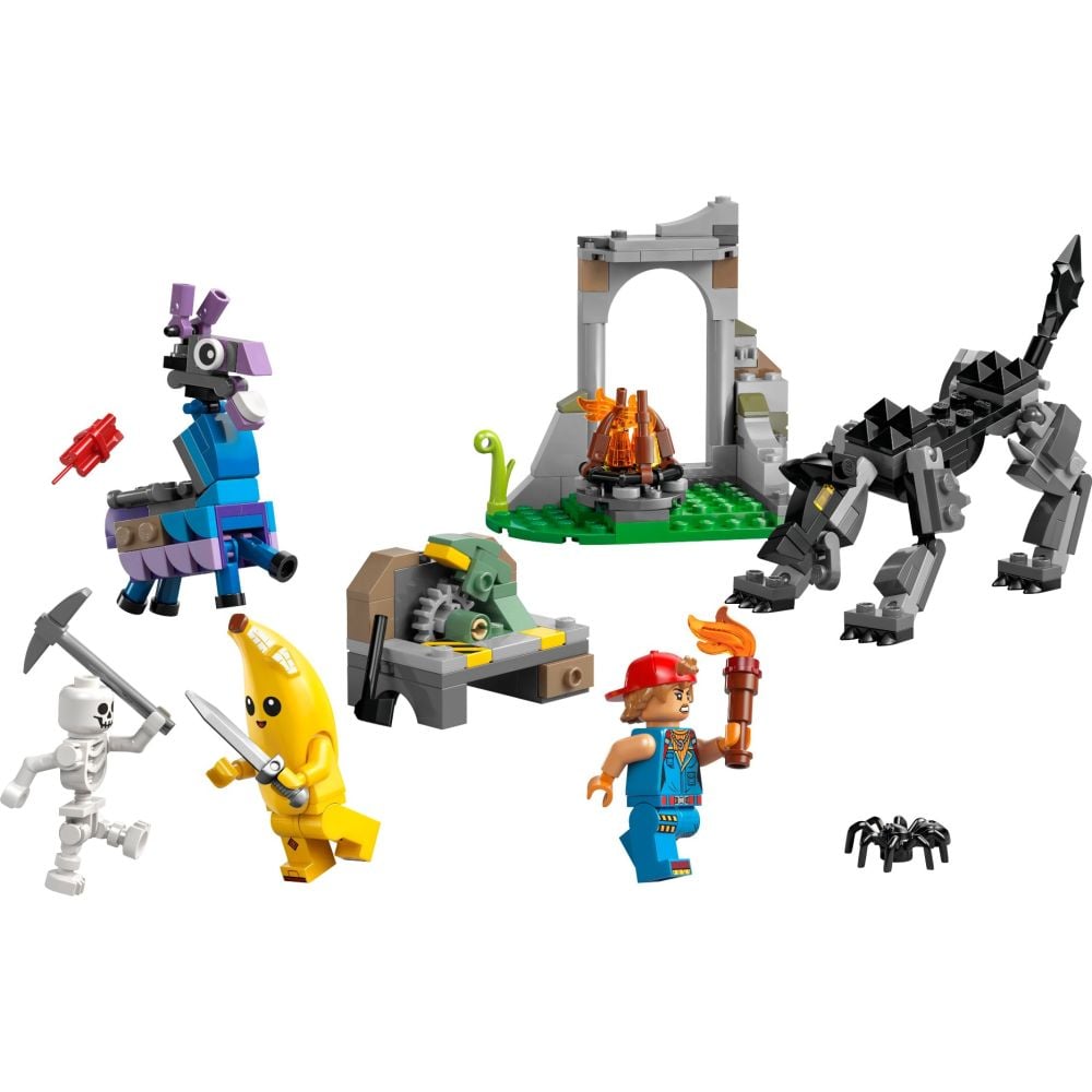 LEGO® Fortnite - Лагерът на Peely и Sparkplug (77075)