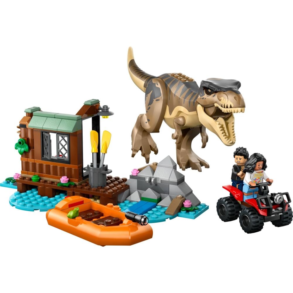 LEGO® Jurassic World - Бягство по реката от тиранозавър рекс (76975)