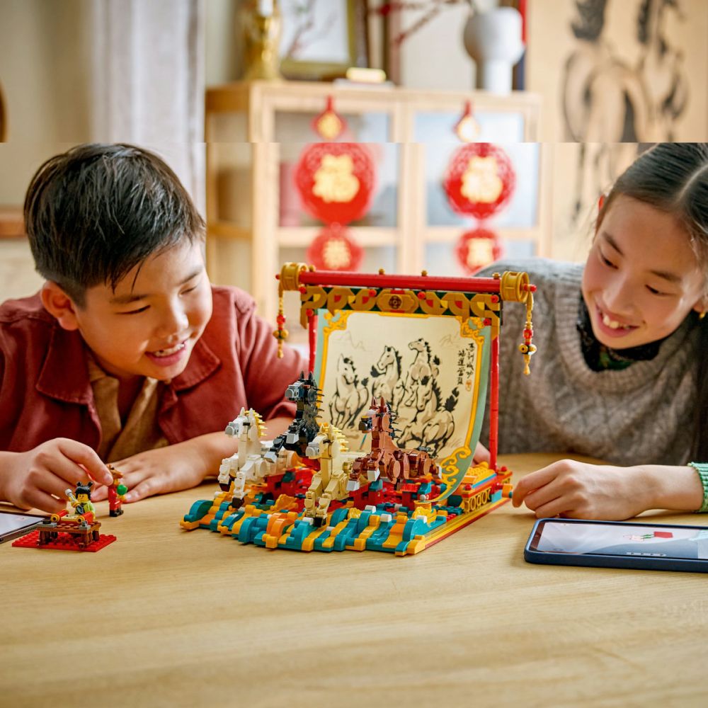 LEGO® Festival - Картина с коне в галоп (80119)
