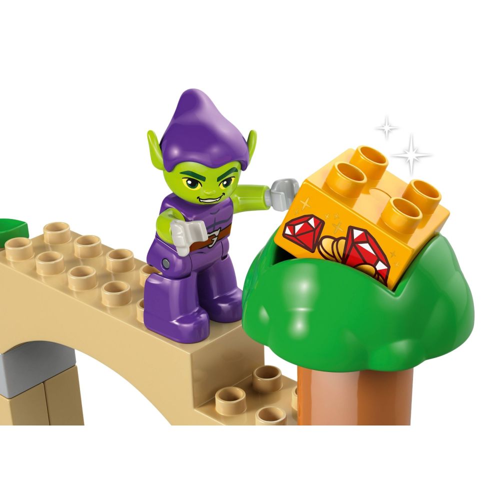 LEGO® DUPLO - Динозавър Спайди Рекс срещу Зелен гоблин (10463)