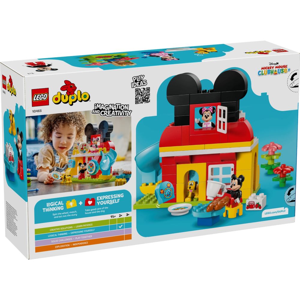 LEGO® DUPLO - Клубът на Мики Маус с Мини и Плуто (10465)