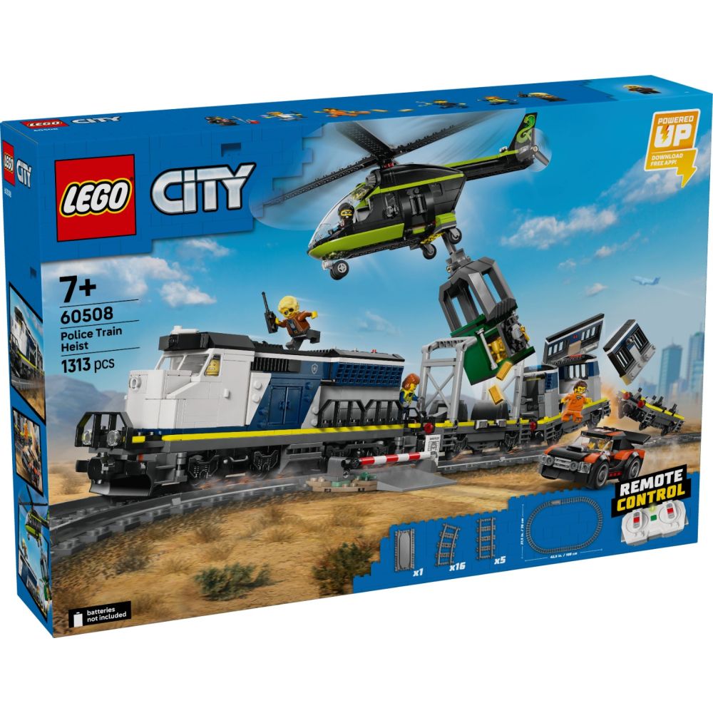 LEGO® City - Обир на полицейски влак (60508)