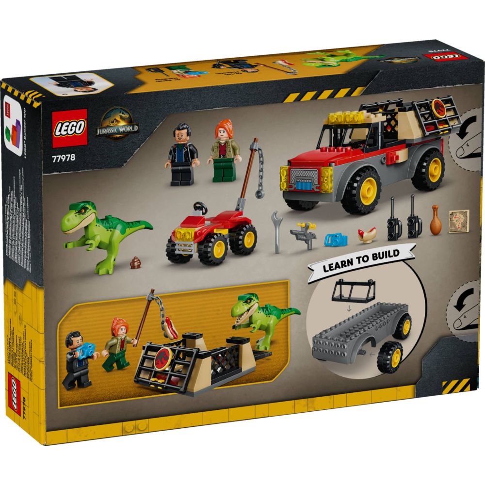 LEGO® Jurassic World - Камион за транспортиране на млад тиранозавър рекс (77978)
