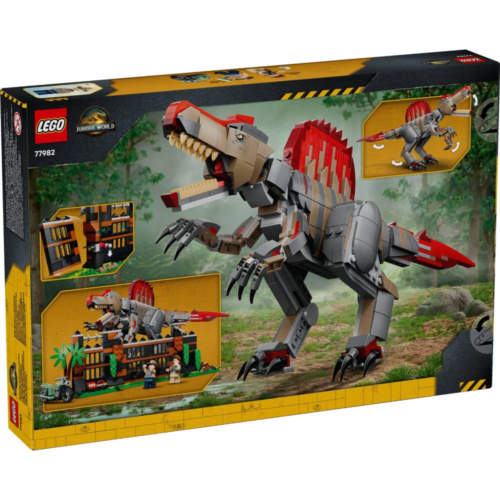 LEGO® Jurassic World - Бягството на спинозавъра (77982)