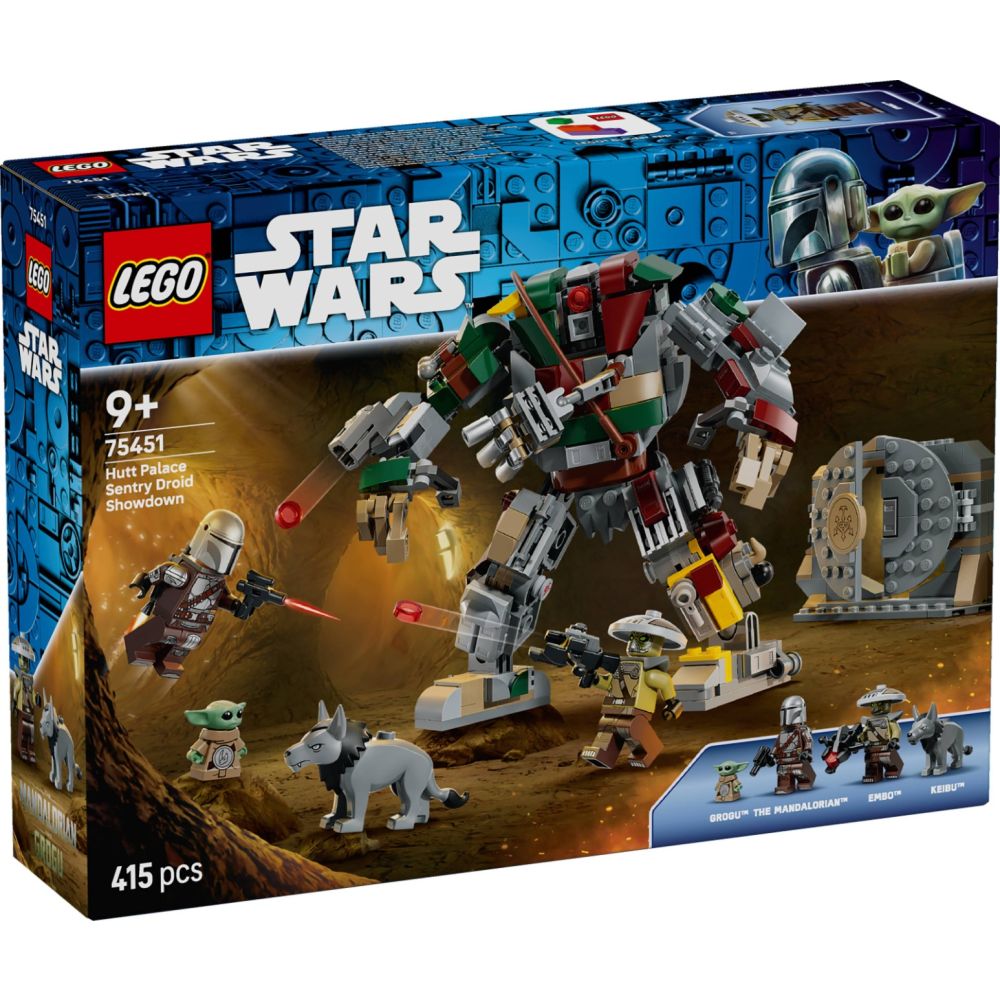 LEGO® Star Wars - Сблъсък с дроид-пазач в двореца на Хът (75451)