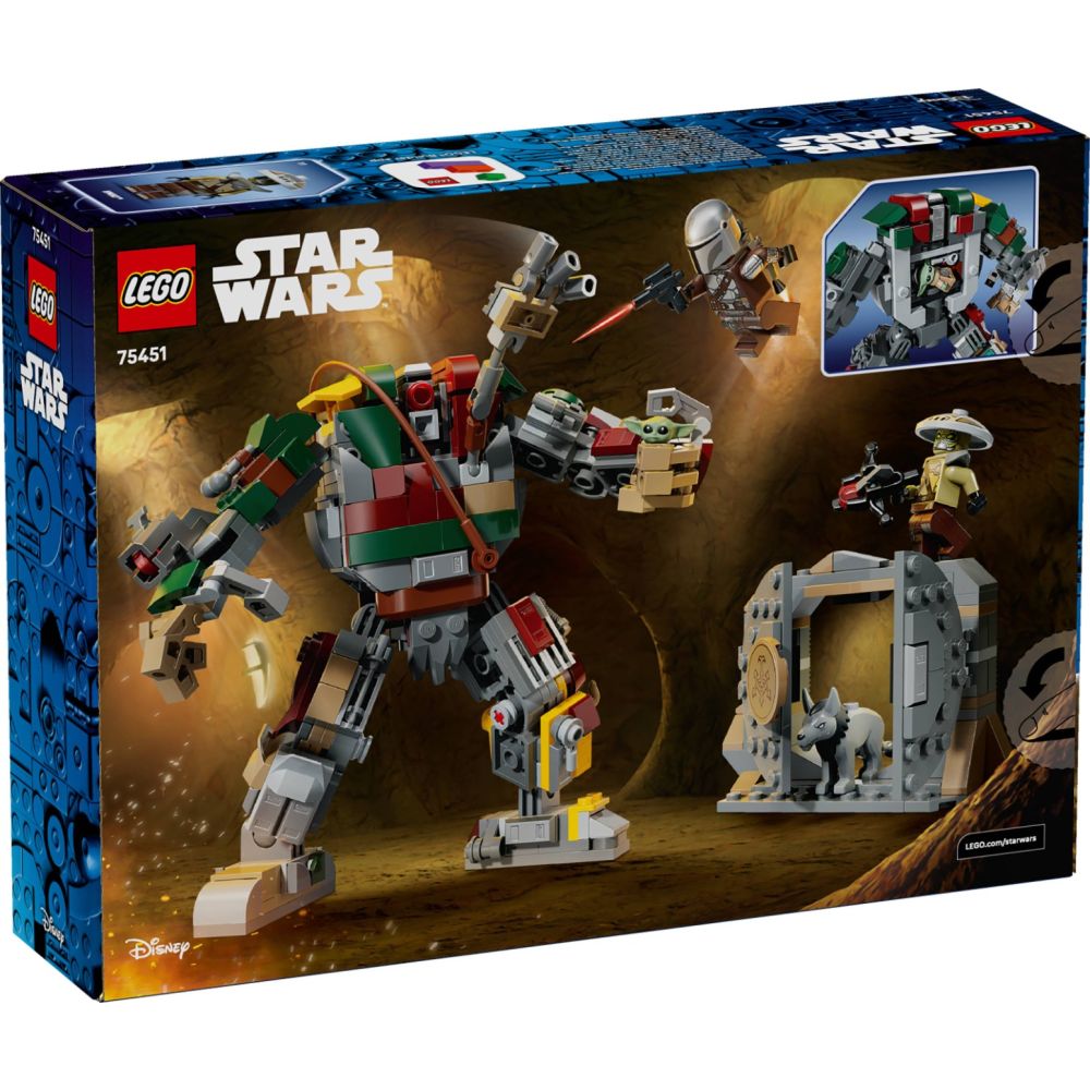 LEGO® Star Wars - Сблъсък с дроид-пазач в двореца на Хът (75451)