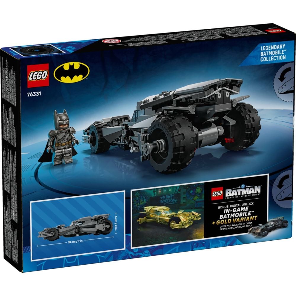 LEGO® Super Heroes - Батман срещу Супермен: Батмобил (76331)