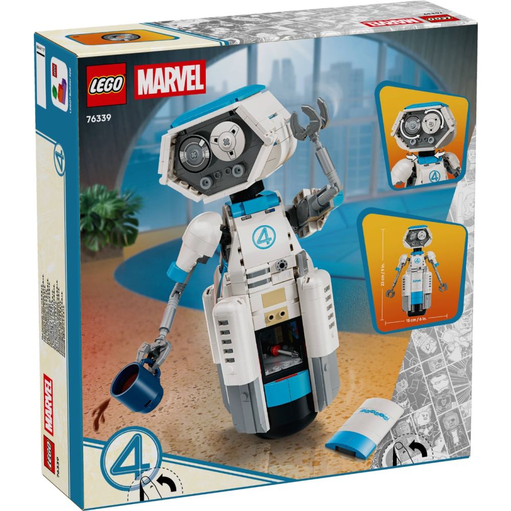 LEGO® Super Heroes - Фантастичната четворка: H.E.R.B.I.E. (76339)