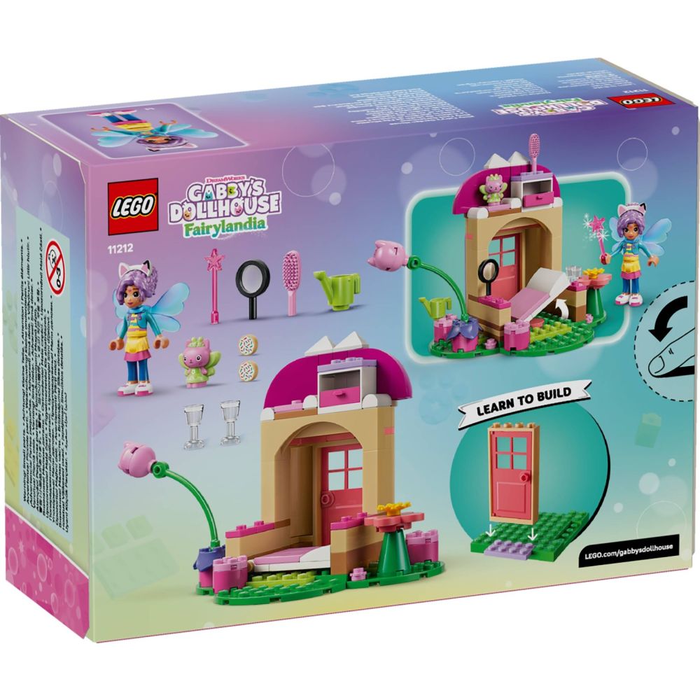 LEGO® Gabbys Dollhouse - Градинската къща на котешката фея (11212)