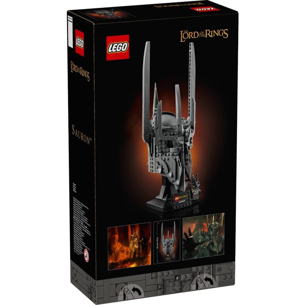 LEGO® Icons - Властелинът на пръстените: Шлемът на Саурон (11373)