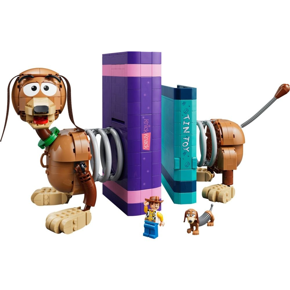 LEGO® Disney Pixar - Играта на играчките: Подпори за книги с кучето Слинки (43301)