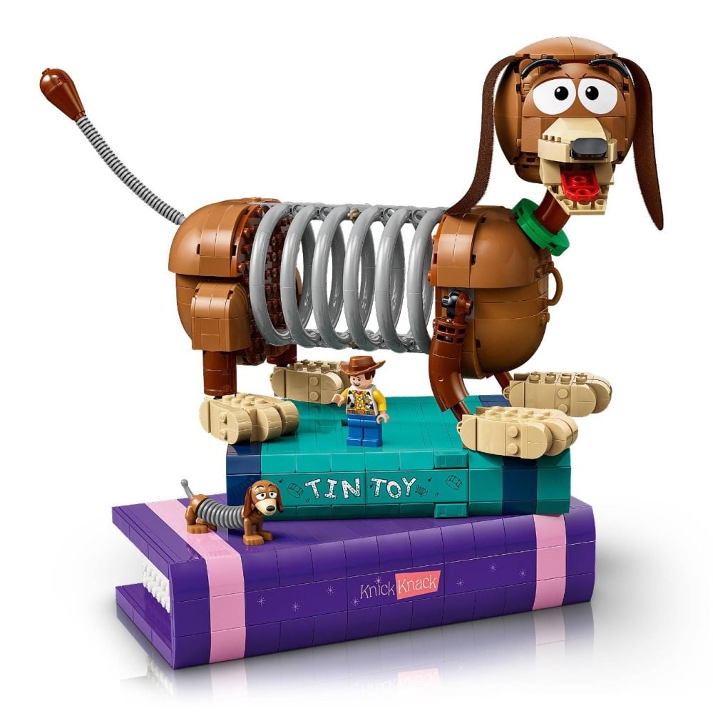 LEGO® Disney Pixar - Играта на играчките: Подпори за книги с кучето Слинки (43301)