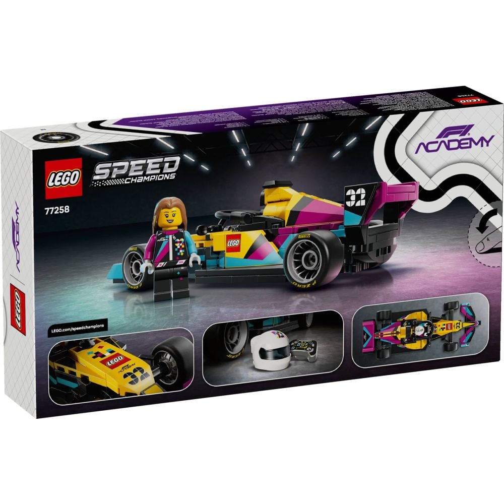 LEGO® Speed Champions - Състезателна кола LEGO® F1 ACADEMY™ (77258)