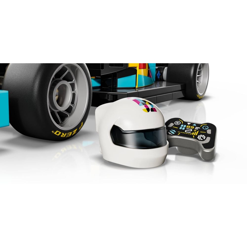 LEGO® Speed Champions - Състезателна кола LEGO® F1 ACADEMY™ (77258)